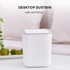 50 Pks Pop Up Plastic Desktop Trash Can